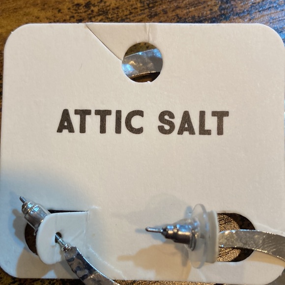 Attic Salt 2” Hoop Earrings - Picture 4 of 4